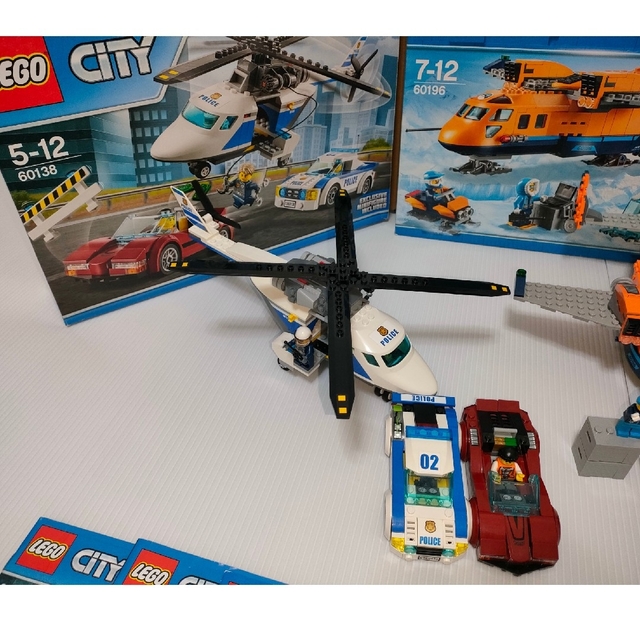 新品・未開封】レゴ シティ 60196 北極輸送ヘリコプターと作業車 www