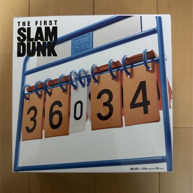 スコアボード型万年カレンダー【新品】THE FIRST SLAM DUNK