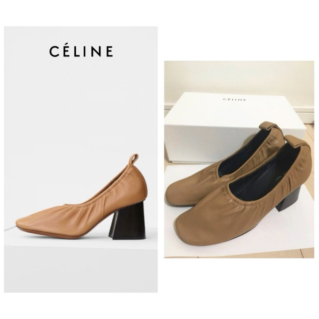 伊勢丹購入 CELINE レア バレリーナパンプス 35.5