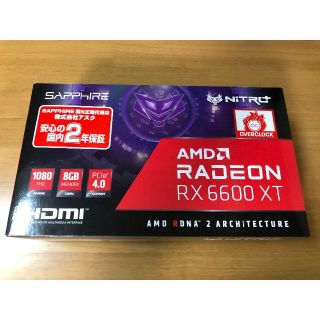 【美品】Sapphire NITRO+ Radeon RX 6600 XT OC(PCパーツ)