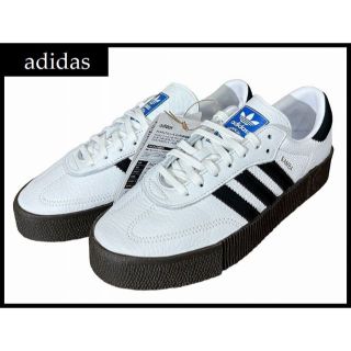 アディダス(adidas)の新品 アディダス SAMBA ROSE W 厚底 ダッド シューズ 24.0 ①(スニーカー)