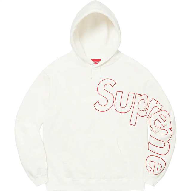 Supreme Reflective Hooded Sweatshirt 白 L | hartwellspremium.com