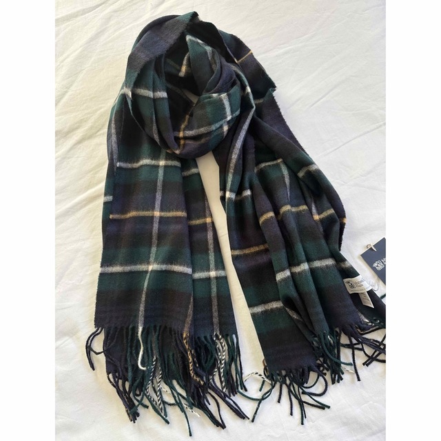 オンライン販売 ジョンストンズ カシミヤ 大判ストール 新品未使用