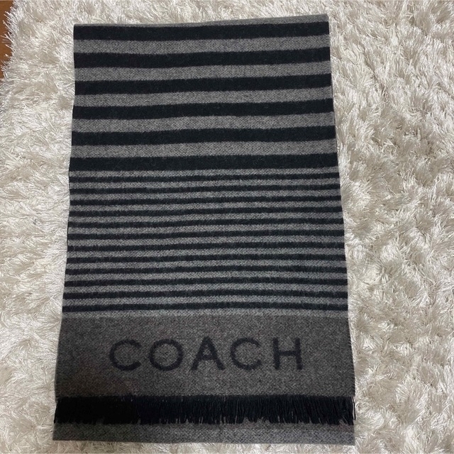 COACH(コーチ)のcoach マフラー　CARBOママ様専用 メンズのファッション小物(マフラー)の商品写真