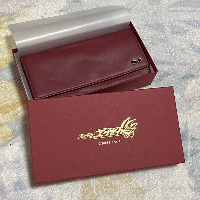 BANDAI - 仮面ライダーレーザー 本革長財布 九条貴利矢モデルの BANDAI - 仮面ライダーレーザー 本革長財布 九条貴利矢モデルの