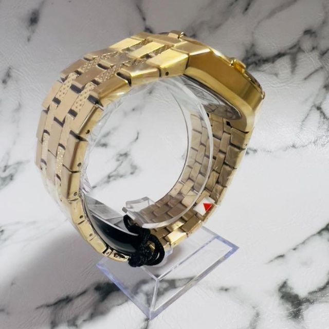 【新品未使用】ヴェルサーチ クオーツ メンズ腕時計ゴールド レア人気モデル
