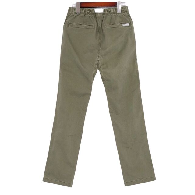 美品 グラミチ GRAMICCI パンツ チノパンツ ロングパンツ 無地 ボトムス メンズ サイズタグ欠品(S相当) カーキ