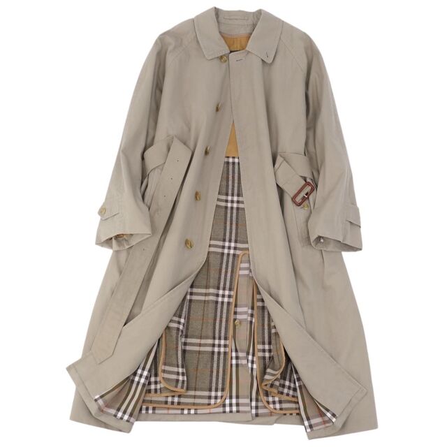 美品 Vintage バーバリー Burberrys コート ベルト付き ライナー付き ステンカラーコート バルマカーンコート アウター メンズ 92-170(M相当) ベージュカーキ 美品 Vintage バーバリー Burberrys コート ベルト付き ライナー付き ステンカラーコート バルマカーンコート アウター メンズ 92-170(M相当) ベージュカーキ