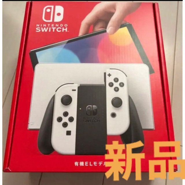 Switch本体有機EL JCホワイト 新品 未使用 かわいい！ 19382円引き www