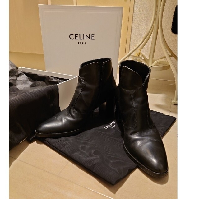 まとめ買いでお得 celine エディスリマン 44 ヒールブーツ 8.5cm