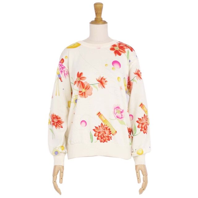 レオナール LEONARD SPORT ニット セーター ロングスリーブ 花柄