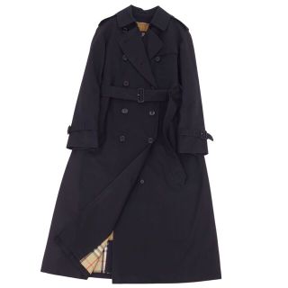 バーバリー(BURBERRY)の美品 バーバリー ロンドン BURBERRY LONDON コート トレンチコート レディース ライナー コットン アウター 9(M相当) ブラック(その他)