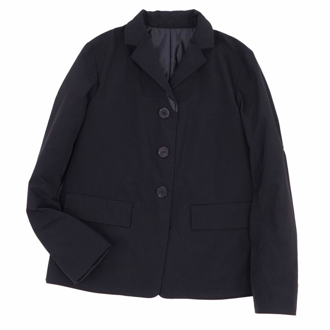 美品 ジルサンダー JIL SANDER ジャケット リバーシブル テーラード 中綿入り レディース アウター 34(S相当) ブラック 美品 ジルサンダー JIL SANDER ジャケット リバーシブル テーラード 中綿入り レディース アウター 34(S相当) ブラック