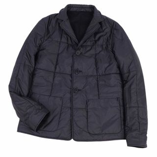 ジルサンダー(Jil Sander)の美品 ジルサンダー JIL SANDER ジャケット リバーシブル テーラード 中綿入り レディース アウター 34(S相当) ブラック(その他)