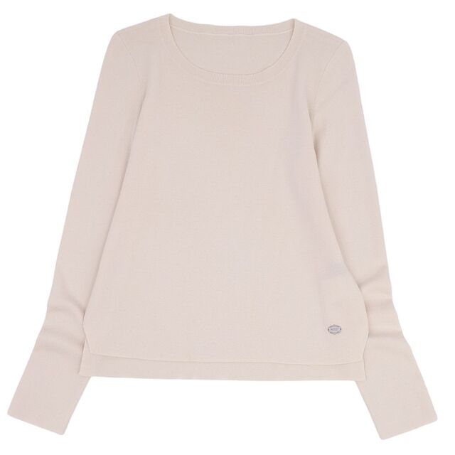 FOXEY フォクシー カシミヤ100% ニットセーター 40 オフホワイト-