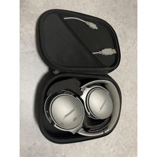 ボーズ(BOSE)のBOSE QUIETCOMFORT 35 SILVER(ヘッドフォン/イヤフォン)