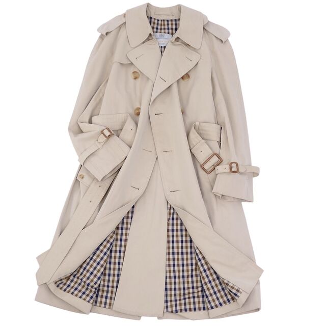 AQUASCUTUM アクアスキュータム トレンチコート 38(M位) ベージュ