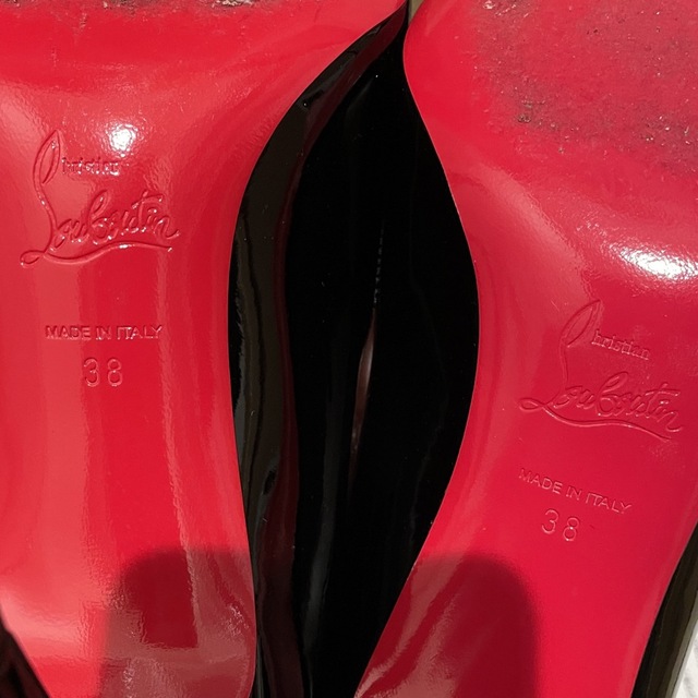 Christian Louboutin(クリスチャンルブタン)のクリスチャンルブタン　ハイヒール　38.0 レディースの靴/シューズ(ハイヒール/パンプス)の商品写真