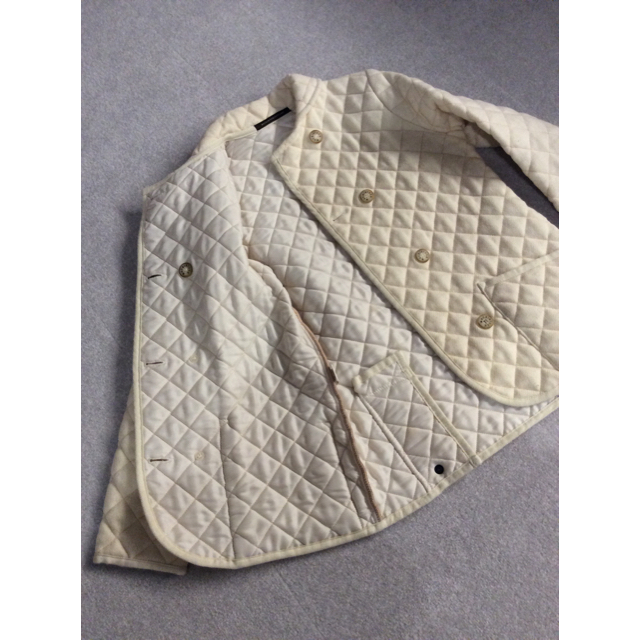 MACKINTOSH(マッキントッシュ)の美品 マッキントッシュ 中綿キルティングジャケット サイズ34　ホワイト メンズのジャケット/アウター(その他)の商品写真