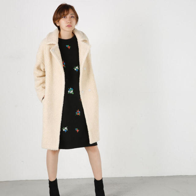 MOUSSY TEDDY LONG コート