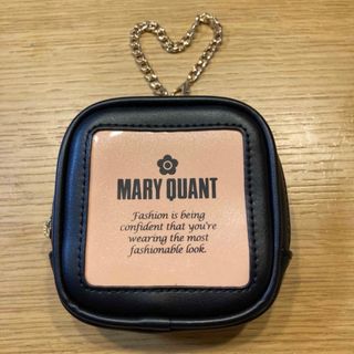 マリークワント(MARY QUANT)のマリークワント スクエアポーチ　ベージュ(ポーチ)