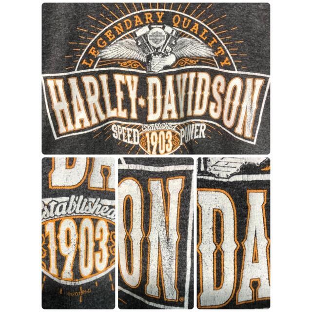 Harley Davidson(ハーレーダビッドソン)の『バックプリント』90s 古着 ハーレーダビッドソン Tシャツ メンズのトップス(Tシャツ/カットソー(半袖/袖なし))の商品写真