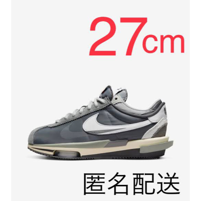 sacai(サカイ)の27 sacai × Nike Zoom Cortez"Iron Grey" メンズの靴/シューズ(スニーカー)の商品写真