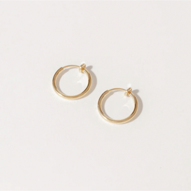 Simple Hoop Earring  シンプル イヤリング　ゴールド  レディースのアクセサリー(イヤリング)の商品写真