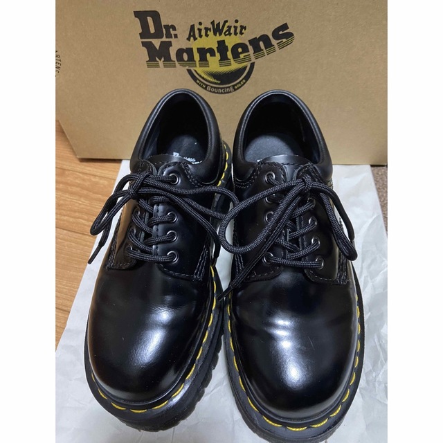 Dr.Martens(ドクターマーチン)のポッピンシャワー様専用ドクターマーチン 8053QUAD UK3厚底シューズ レディースの靴/シューズ(ローファー/革靴)の商品写真