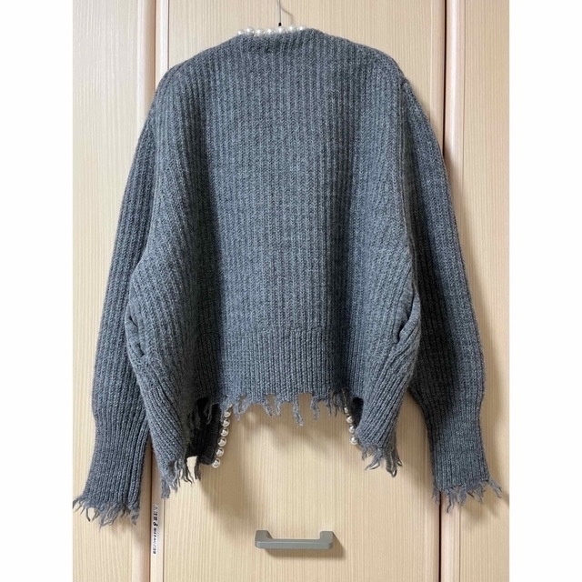 MADISONBLUE - 新品未使用☆MADISONBLUE パールカーディガン 01 MADISONBLUE - 新品未使用☆MADISONBLUE パールカーディガン 01