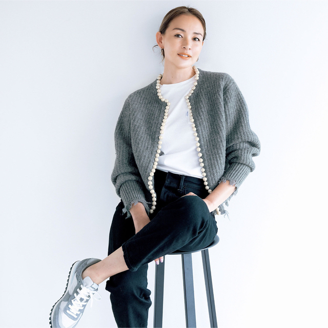 MADISONBLUE - 新品未使用☆MADISONBLUE パールカーディガン 01 MADISONBLUE - 新品未使用☆MADISONBLUE パールカーディガン 01
