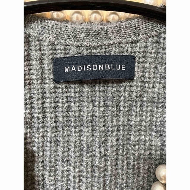 MADISONBLUE - 新品未使用☆MADISONBLUE パールカーディガン 01 MADISONBLUE - 新品未使用☆MADISONBLUE パールカーディガン 01
