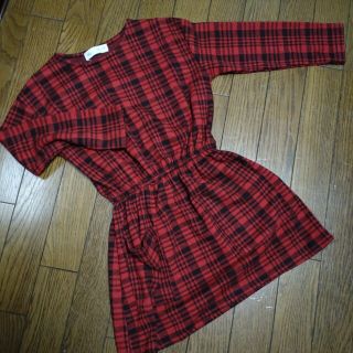 ザラキッズ(ZARA KIDS)のZARAニットワンピース　size128cm(ワンピース)