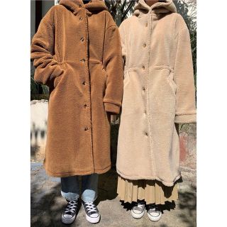 ディーホリック(dholic)のchuu ボアコート　Dumble polar bear parka(ロングコート)