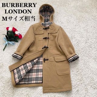 BURBERRY - 美品 バーバリーロンドン ダッフルコート ノバチェック