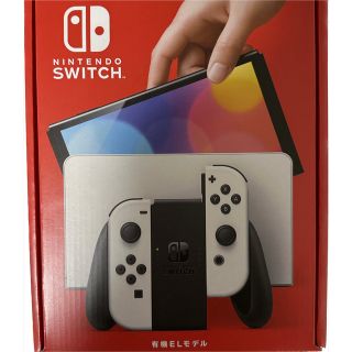 ニンテンドースイッチ(Nintendo Switch)のNintendo Switch 有機ELモデル ホワイト 中古美品 3年保証付き(家庭用ゲーム機本体)