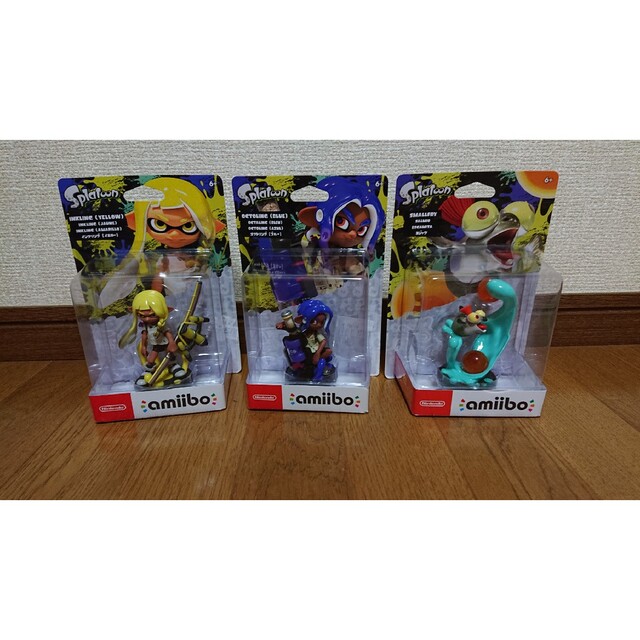 amiibo トリプルセット インクリング／オクトリング／コジャケ ３個セット