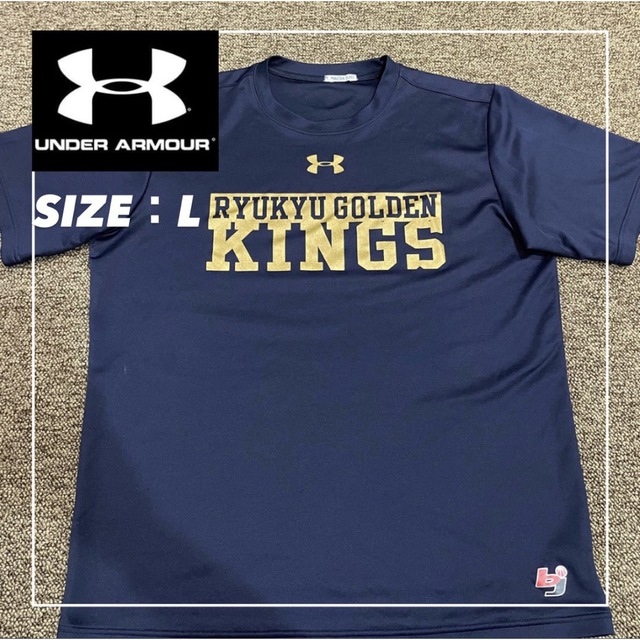 UNDER ARMOUR(アンダーアーマー)の琉球ゴールデンキングス　アンダーアーマー　Tシャツ スポーツ/アウトドアのスポーツ/アウトドア その他(バスケットボール)の商品写真