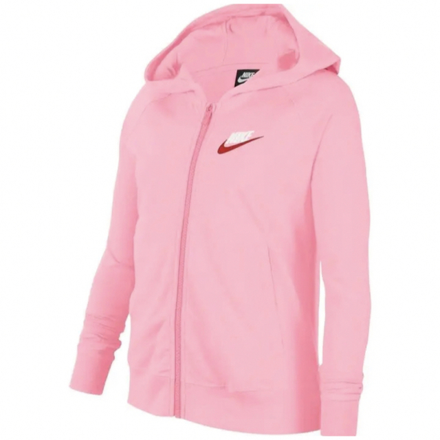 NIKE(ナイキ)の送料無料 新品 NIKE YTH ガールズ フルジップ ジャージ 140 キッズ/ベビー/マタニティのキッズ服女の子用(90cm~)(ジャケット/上着)の商品写真