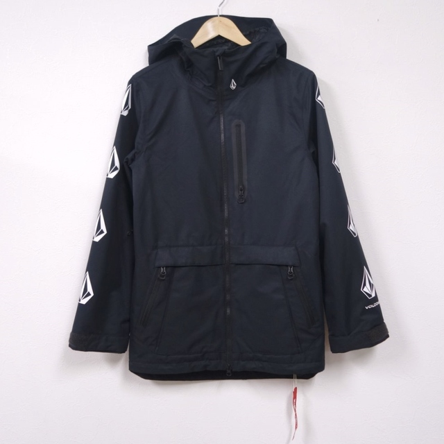 極美品 ボルコム VOLCOM DEADLY STONES JACKET G0652111 デッドリーストーンズ ジャケット スノーボード ボードウェア メンズ スノボー アウター アウトドア XS ブラック