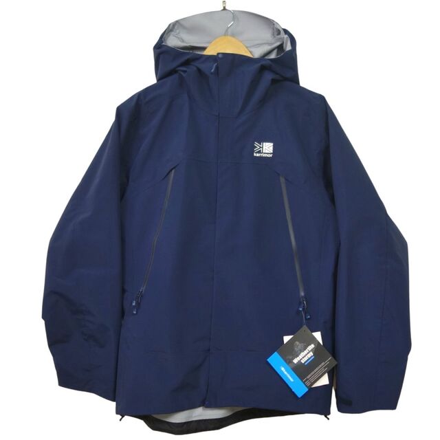 極美品 カリマー Karrimor SUMMIT JACKET 1113U-171 L 男女兼用 シェル マウンテンパーカー フーディー ジャケット  アウター ブラック ネイビー | フリマアプリ ラクマ