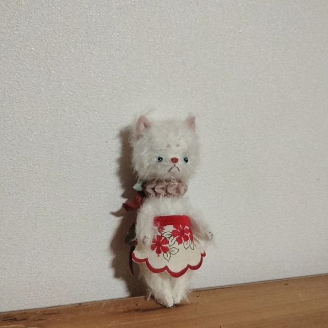 クリスマス白猫さん