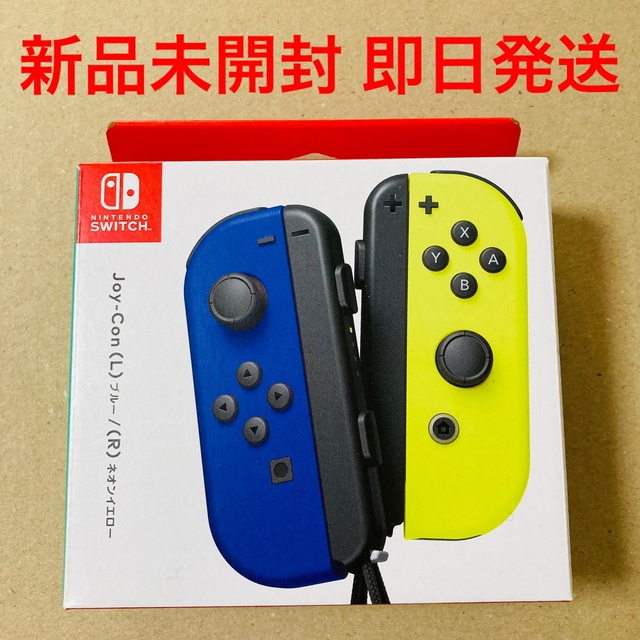 100%新品格安】 任天堂 任天堂 Joy-Con (L)ブルー/(R)ネオンイエローの通販 by hina's shop｜ニンテンドウならラクマ 