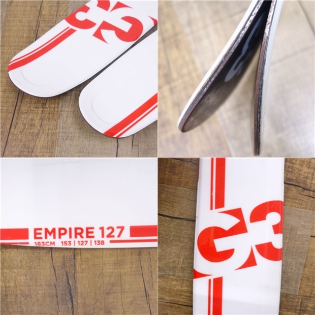 ジースリー G3 テレマーク スキー EMPIRE 127 183cm ジースリー G3 テレマーク スキー EMPIRE 127 183cm