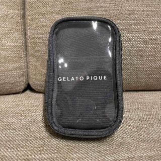 ジェラートピケ(gelato pique)のジェラートピケ　ジェラピケ　キャリーポーチ　ブラック(ポーチ)