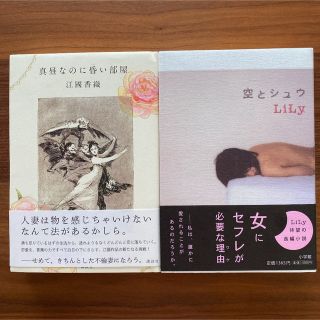 コウダンシャ(講談社)の江國香織「真昼なのに昏い部屋」 LiLy「空とシュウ」(文学/小説)