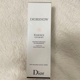 ディオール(Dior)のディオール　スノーライトフォーム　dior 洗顔(洗顔料)