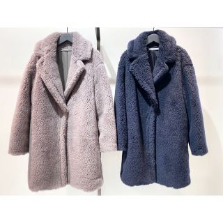 すぐ発送可能! Theory luxe 20aw テディベアチェスターコート - 通販
