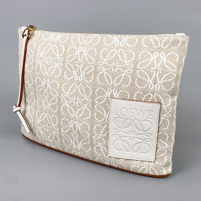 スーパーセール 極美品 LOEWE ロエベ パイソン アナグラム パーティー