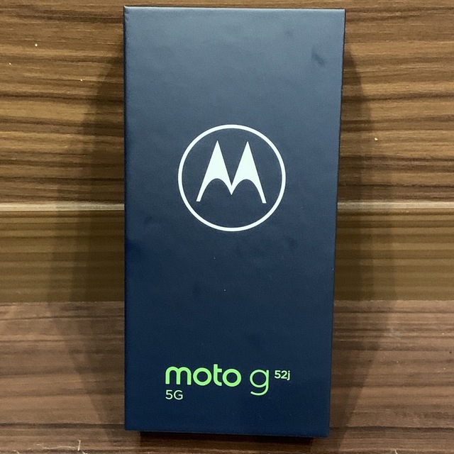 新品未開封）motorola g52j インクブラック